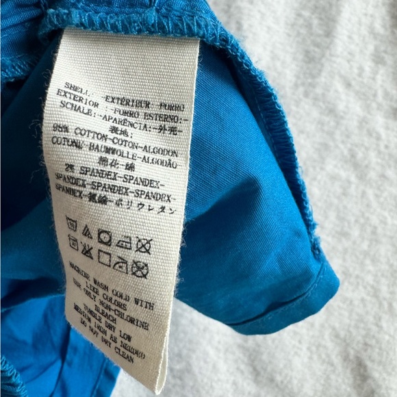 Free People Mini Dress Strapless Blue Pleated Bodycon Size S - Picture 6 of 8